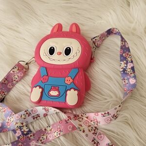 Mini Crossbody Bag With Labubu Character